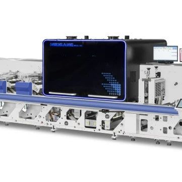 煒岡科技WG S350數(shù)碼標簽機新品發(fā)布會在第九屆中國國際全印展同期舉辦